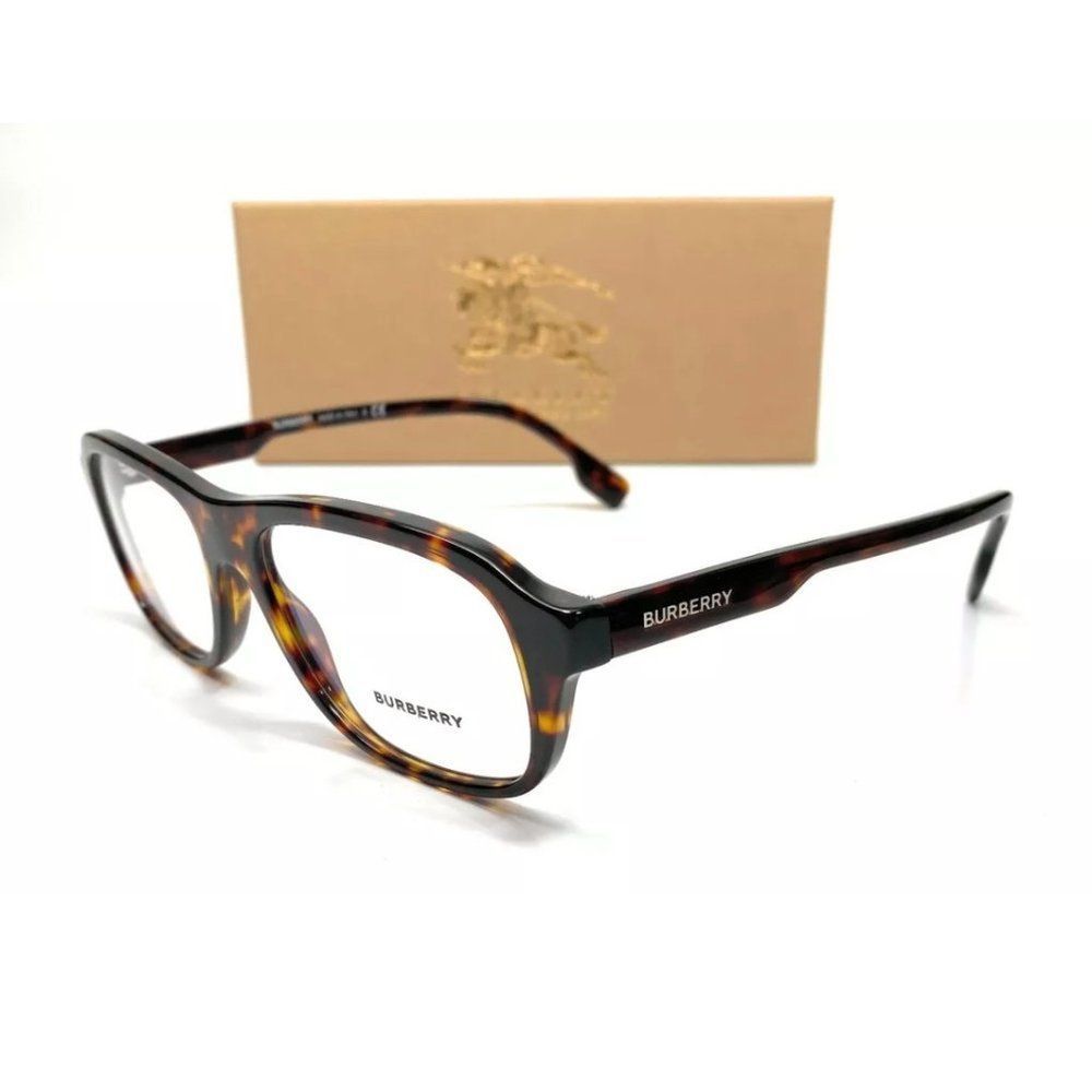 Burberry Men's Dark Havana Eyeglasses!